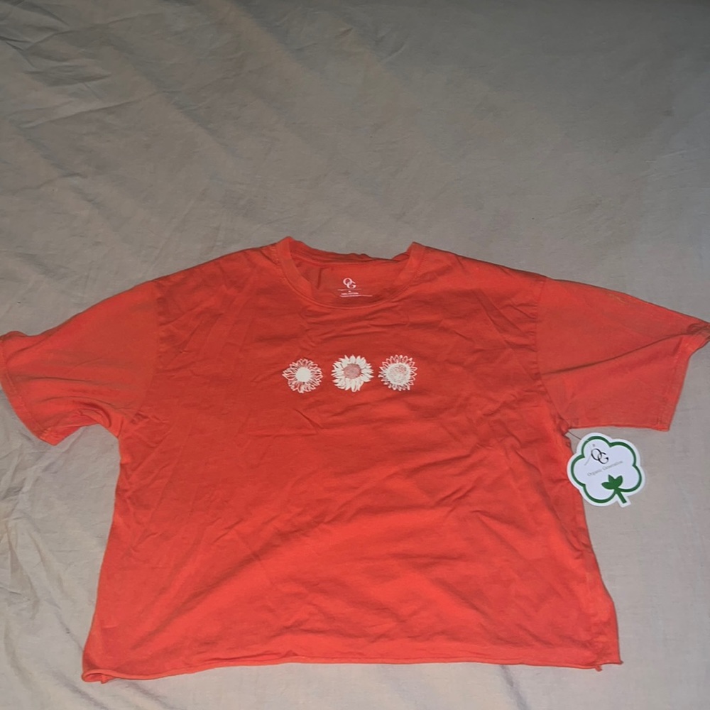 Organic Cotton flower T-shirt